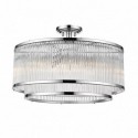 Plafonnier ZUMA LINE SERGIO chromé / transparent – 6 sources E14 – C0528-06H-F4AC