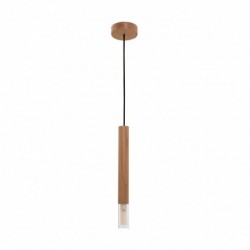 Suspension ZUMA LINE MADERA bois – 1 source G9 – 8620103
