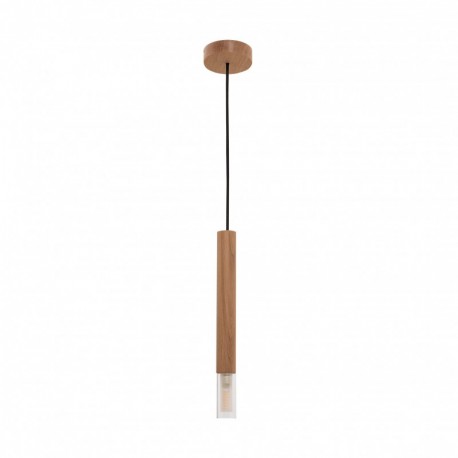Suspension ZUMA LINE MADERA bois – 1 source G9 – 8620103