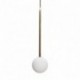 Suspension ZUMA LINE ALI noir / doré – 1 source G9 – 5639