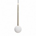 Suspension ZUMA LINE ALI noir / doré – 1 source G9 – 5639