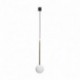 Suspension ZUMA LINE ALI noir / doré – 1 source G9 – 5639