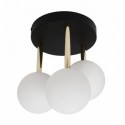 Plafonnier ZUMA LINE ALI noir / doré – 3 sources G9 – 5644