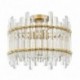 Plafonnier ZUMA LINE ALEXANDRIA doré / transparent – 6 sources G9 – C0556-06D-V7V7