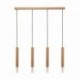 Suspension ZUMA LINE MADERA bois – 4 sources G9 – 8620403