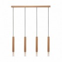 Suspension ZUMA LINE MADERA bois – 4 sources G9 – 8620403