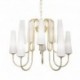 Suspension ZUMA LINE MAGNUM doré – 10 sources E14 – 1129