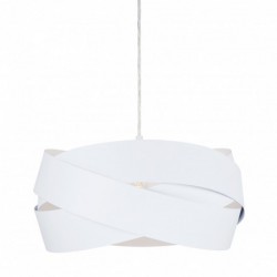 Suspension ZUMA LINE TORNADO blanc – 1 source E27 – 1113