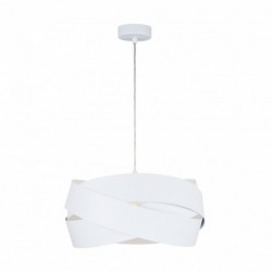 Suspension ZUMA LINE TORNADO blanc – 1 source E27 – 1113