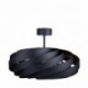 Plafonnier ZUMA LINE VENTO noir – 4 sources E27 – 1131