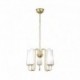 Suspension ZUMA LINE MAGNUM doré – 5 sources E14 – 1127