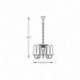 Suspension ZUMA LINE MAGNUM doré – 5 sources E14 – 1127