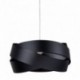 Suspension ZUMA LINE TORNADO noir – 1 source E27 – 1114