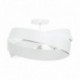 Plafonnier ZUMA LINE TORNADO blanc – 3 sources E27 – 1115