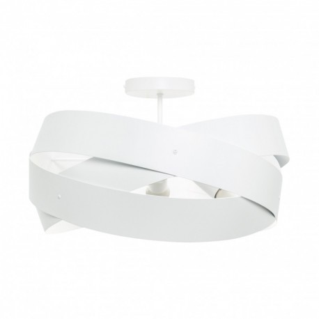 Plafonnier ZUMA LINE TORNADO blanc – 3 sources E27 – 1115