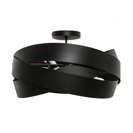 Plafonnier ZUMA LINE TORNADO noir – 3 sources E27 – 1116