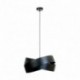 Suspension ZUMA LINE TORNADO noir – 3 sources E27 – 1142