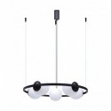 Suspension ZUMA LINE ORBIT noir – 5 sources E27 – 5011