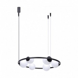 Suspension ZUMA LINE ORBIT noir – 6 sources E14/E27 – 5007