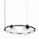 Suspension ZUMA LINE ORBIT noir – 6 sources E14/E27 – 5007