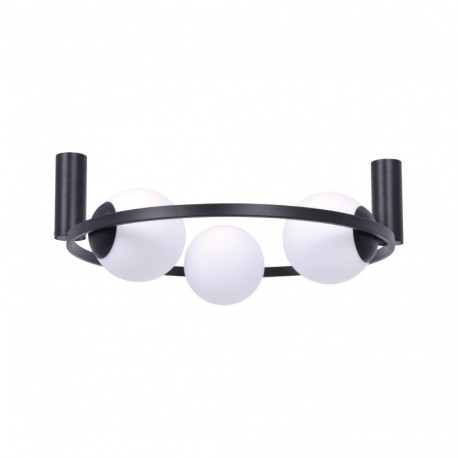 Plafonnier ZUMA LINE ORBIT noir – 3 sources E27 – 5008