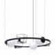 Suspension ZUMA LINE PLANT noir – 3 sources E27 – 5005