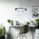 Suspension ZUMA LINE ORBIT noir – 3 sources E27 – 5004