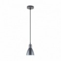 Suspension ZUMA LINE MORA noir mat / blanc – 1 source E27 – A8102-1
