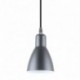 Suspension ZUMA LINE MORA noir mat / blanc – 1 source E27 – A8102-1