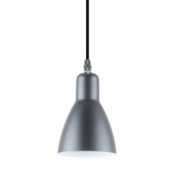 Suspension ZUMA LINE MORA noir mat / blanc – 1 source E27 – A8102-1