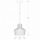 Suspension ZUMA LINE DOLIA doré – 1 source E27 – A8079-GLD