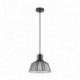 Suspension ZUMA LINE DOLIA noir mat – 1 source E27 – A8078-BK