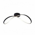 Plafonnier ZUMA LINE ERDA noir – LED intégrée – 19600C-BK