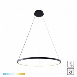 Suspension ZUMA LINE BRENO noir – LED intégrée – 2023201-BK60