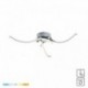 Plafonnier ZUMA LINE FOCUS chromé – LED intégrée – 20023-3CCH