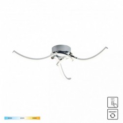 Plafonnier ZUMA LINE FOCUS chromé – LED intégrée – 20023-3CCH