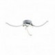 Plafonnier ZUMA LINE FOCUS chromé – LED intégrée – 20023-3CCH
