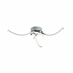 Plafonnier ZUMA LINE FOCUS chromé – LED intégrée – 20023-3CCH