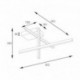 Plafonnier ZUMA LINE EDGE doré / noir – LED intégrée – 22008C3-BK/GD