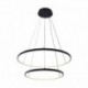 Suspension ZUMA LINE BRENO noir – LED intégrée – 18140BK-2