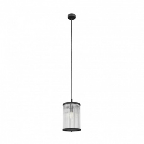 Suspension ZUMA LINE SERGIO noir mat – 1 source E14 – P0528-01F-P7AC