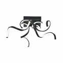 Plafonnier ZUMA LINE STELO noir – LED intégrée – 20031CL-BK