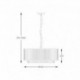 Suspension ZUMA LINE SERGIO noir mat – 6 sources E14 – P0528-06H-P7AC