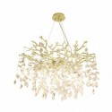 Suspension ZUMA LINE CINDY doré – 10 sources G9 LED – MD4115-1-EGN