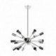 Suspension ZUMA LINE MANDI chromé – 18 sources E27 – A8181-18-CH
