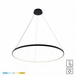 Suspension ZUMA LINE BRENO noir – LED intégrée – 2023201-BK80