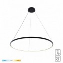 Suspension ZUMA LINE BRENO noir – LED intégrée – 2023201-BK80