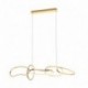 Suspension ZUMA LINE CHOLET doré French Gold – LED intégrée – MD7361-5A-EGT
