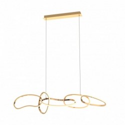 Suspension ZUMA LINE CHOLET doré French Gold – LED intégrée – MD7361-5A-EGT