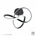 Plafonnier ZUMA LINE INDIGO noir / chromé – LED intégrée – MX9717-1-3BCD